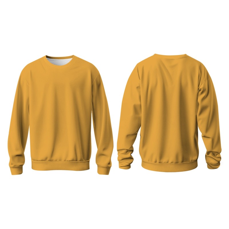 Custom Dandelion Brown Personalized Fashion Crew Neck Pullover