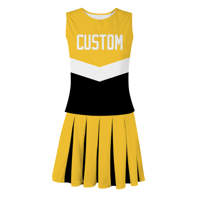 Custom Dandelion White Modern Style Fashion Durable Cheerleader Outfit
