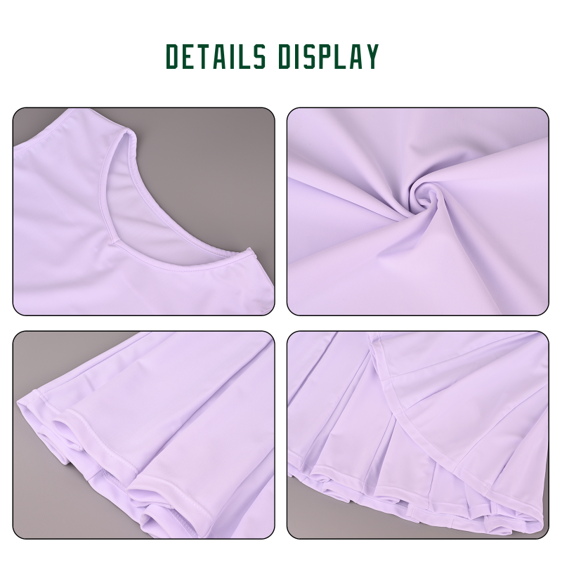 Custom Pine Green White Unique Styles High Performance Cheer Uniforms