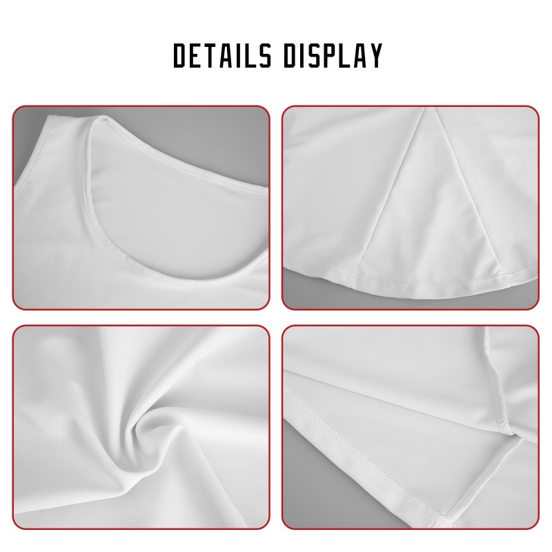 Custom Ocean Blue White-Black Stylish One-Piece Cheerleading Uniform