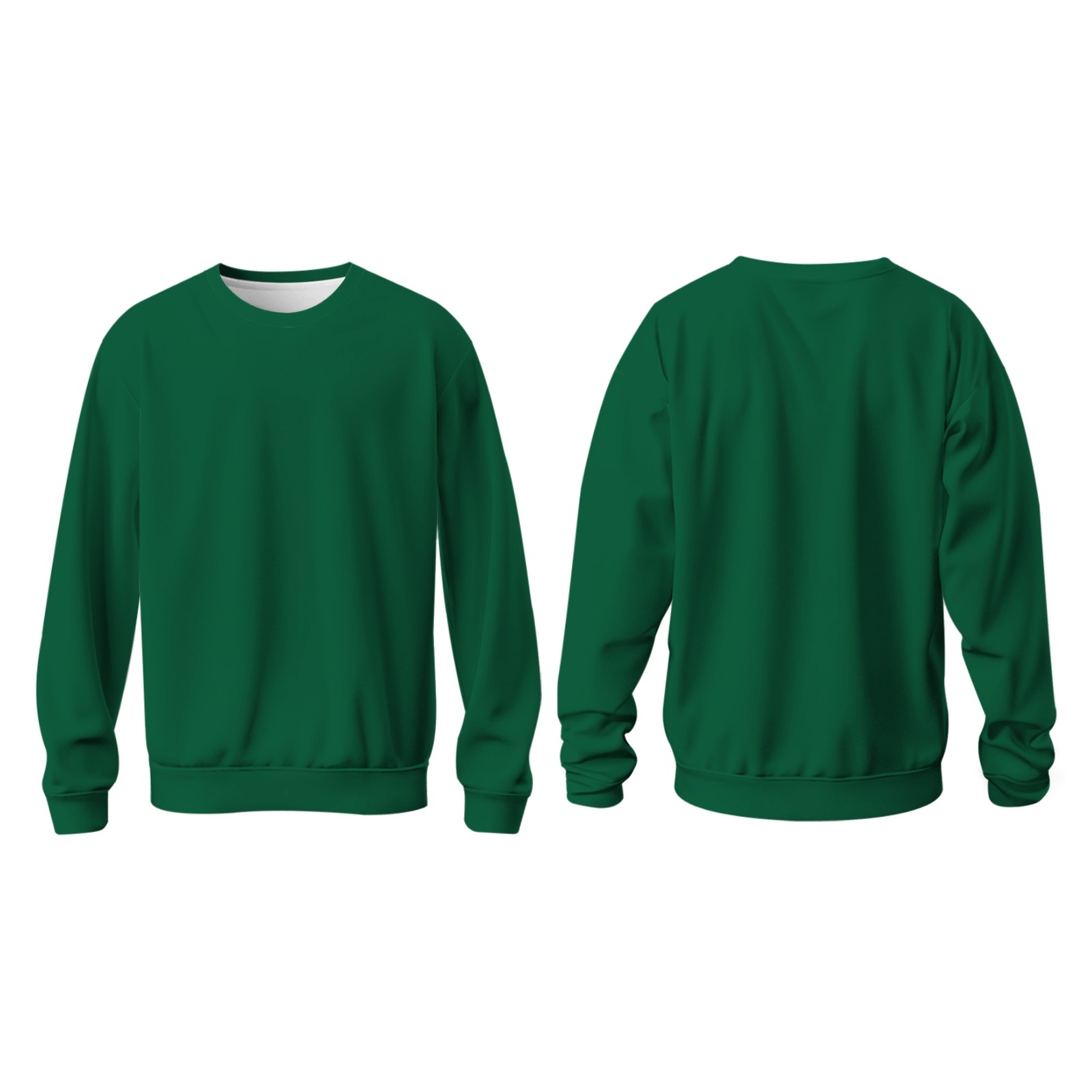 Custom Oliver Green Old Gold-Black Personalized Fashion Crew Neck Pullover