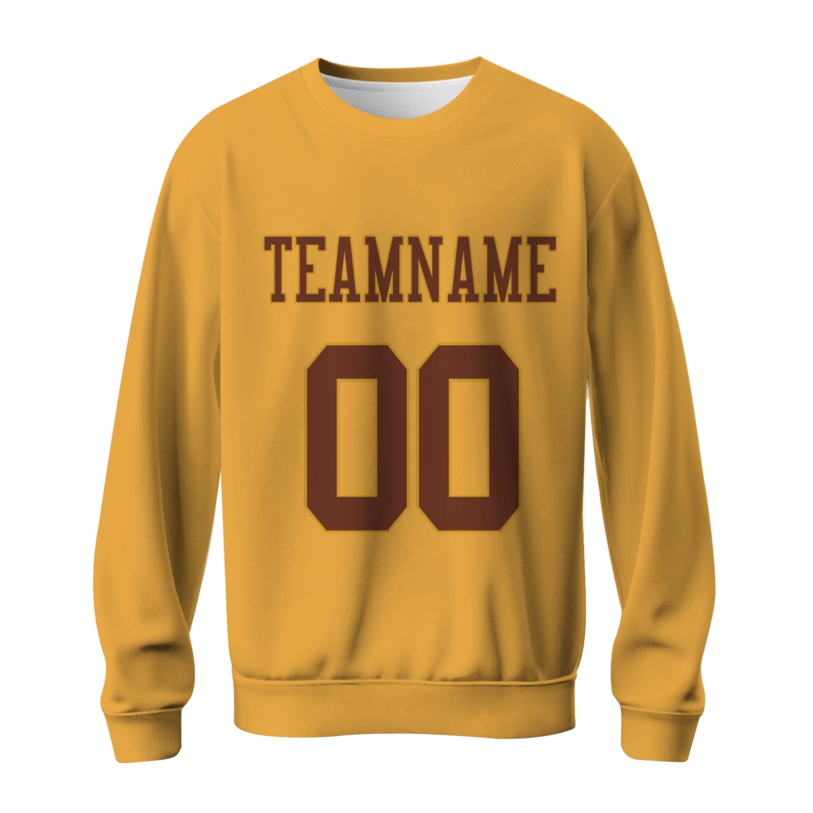 Custom Dandelion Brown Personalized Fashion Crew Neck Pullover