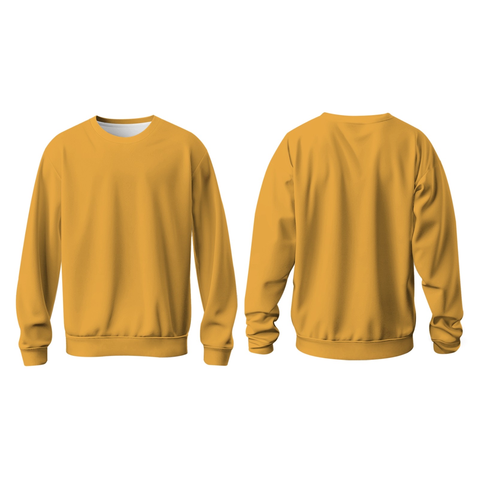 Custom Dandelion Brown Personalized Fashion Crew Neck Pullover