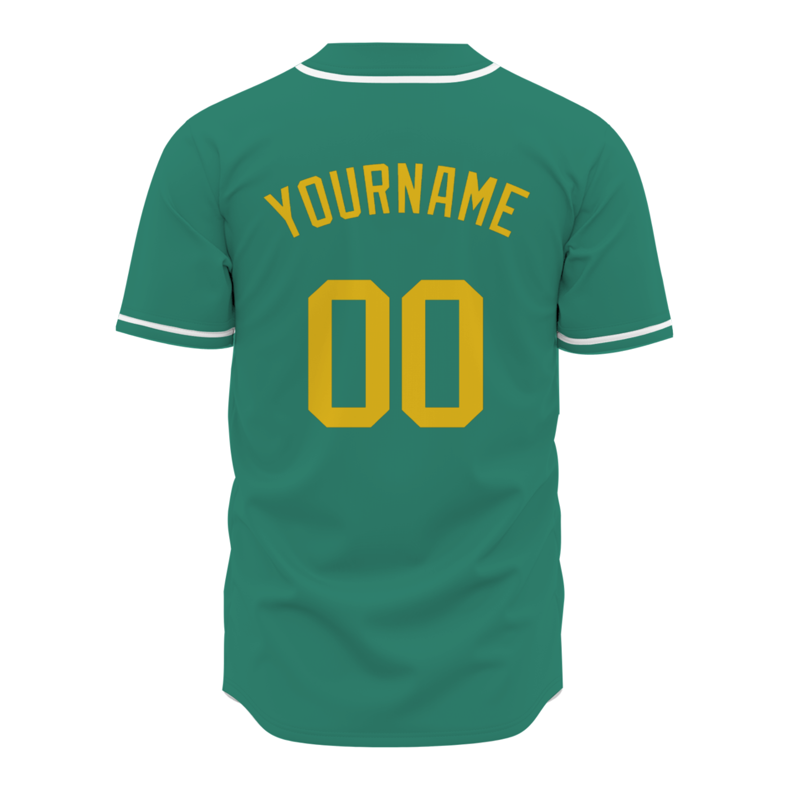 Custom  Green Yellow - White Personalized Fashion Classic Style Design Authentic Baseball Jersey