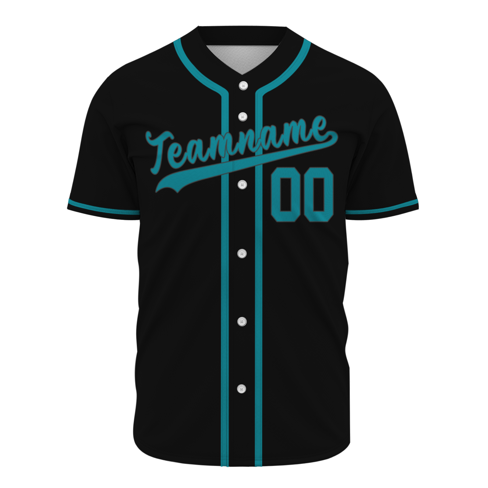 Custom Black Blue Personalized Classic Style Authentic Baseball Jersey