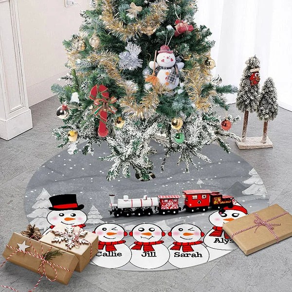 Snowman Family Christmas