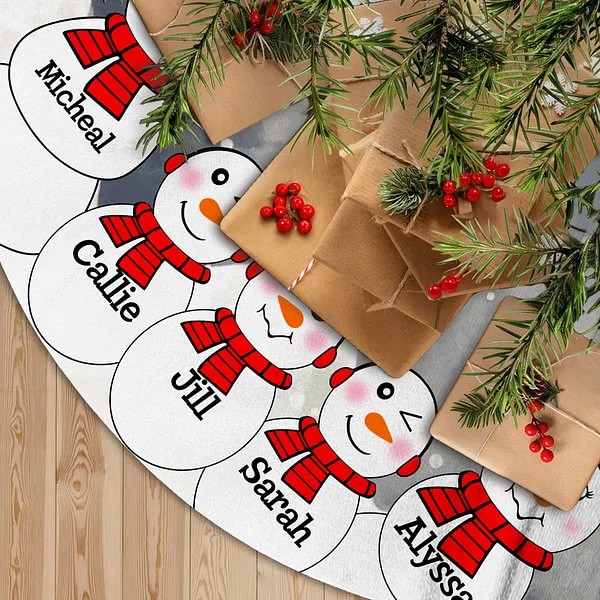 Snowman Family Christmas